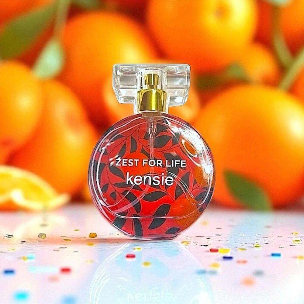 KENSIE ZEST FOR LIFE EAU DE PARFUM SPRAY 0.68 FL OZ Brand New Without Box